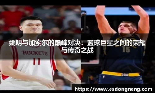 姚明与加索尔的巅峰对决：篮球巨星之间的荣耀与传奇之战